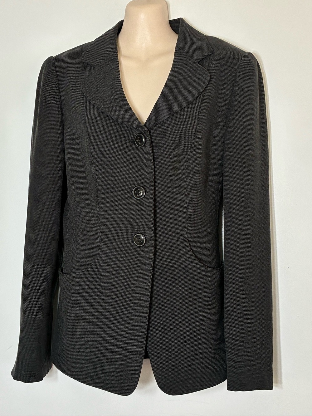 Armani Made in Italy Blazer Women’s Size 10 Polyester Rayon